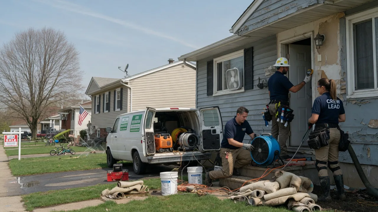 Flood Cleanup in Lowden, IA near me